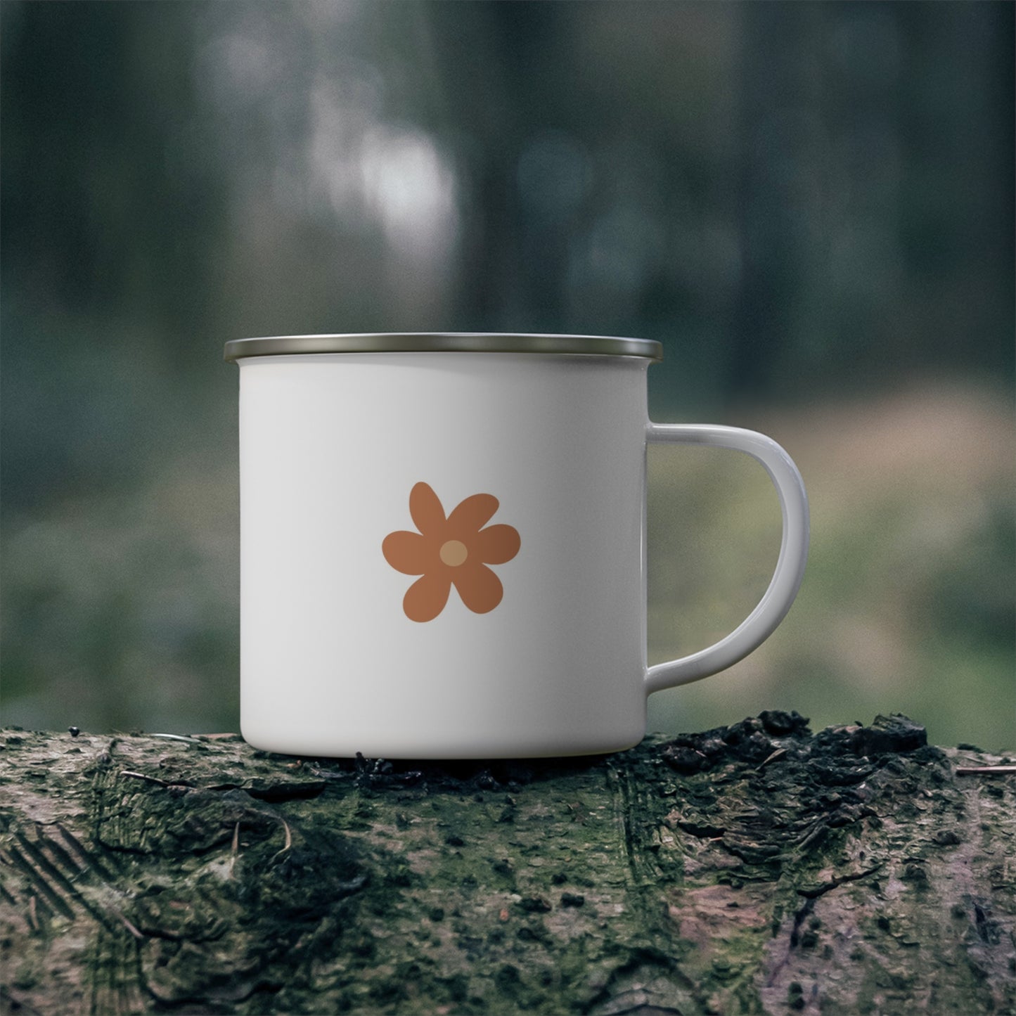 Coffee Enamel Camping Mug