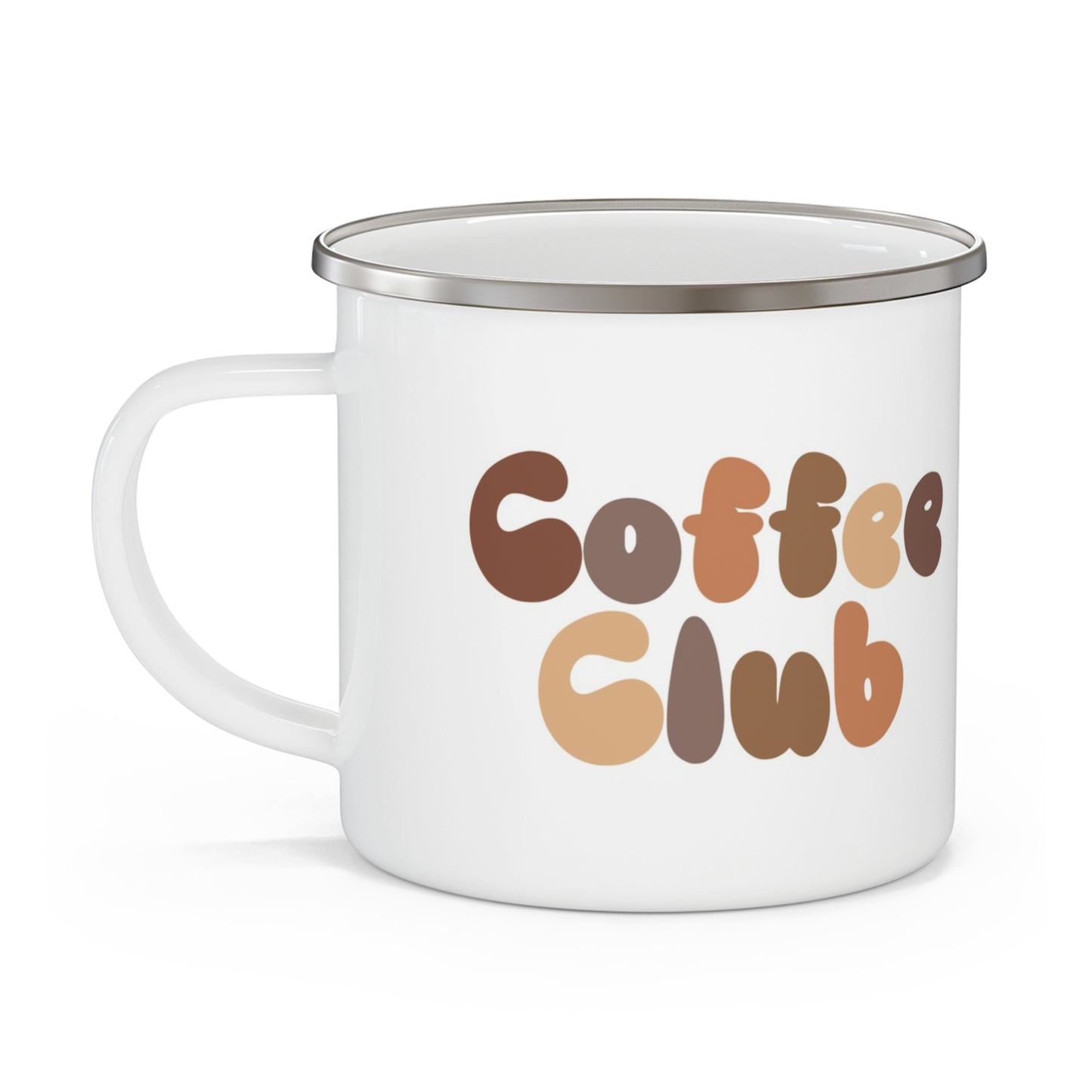 Coffee Enamel Camping Mug